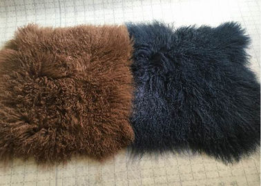 中国 10-15cmの寝室のための長い毛の実質の羊皮の敷物のモンゴルの極度の柔らかい質 サプライヤー