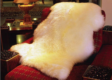 中国 実質の羊皮の敷物100%のオーストラリアの長いウールの自然な白2*3feet サプライヤー