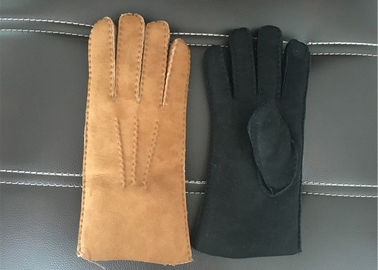 中国 自然で柔らかい防水最も暖かい羊皮の手袋のオーストラリアのLambskinの毛皮のライニング サプライヤー