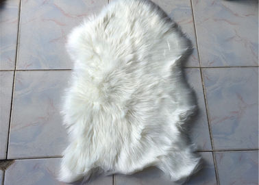 中国 部屋の装飾的で大きく白いのどの毛皮の敷物2つ* 3つのFtの単一の毛皮ののどの毛皮の床の敷物 サプライヤー