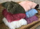 実質のチベットのLambskinの多彩な毛皮で覆われたモンゴルのヒツジの毛皮の投球枕 サプライヤー