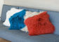 モンゴルの実質の毛皮の居間の寝室のための装飾的なクッション カバー枕場合 サプライヤー