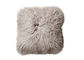 モンゴルの毛皮の枕家の装飾の本物のモンゴルのチベットの羊皮の子ヒツジのウールのピンクの投球枕 サプライヤー