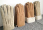 防風のためのメンズ オーストラリアの最も暖かい羊皮の手袋の毛皮によって並べられる柔らかい革 サプライヤー