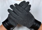ダーク グレーの女性タッチ画面の手袋、タッチ画面指を搭載する冬の手袋  サプライヤー