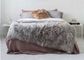 4' X 6'ベッド・カバーのために柔らかいチベットのモンゴルの大きい長方形の羊皮の敷物 サプライヤー