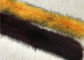 カスタマイズされたアライグマの毛皮つば、80Cmのライニングの実質の毛皮の本物のアライグマのスカーフ サプライヤー