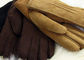 Handsewn最も暖かい羊皮の手袋、女性本物のsueded lambskinのShearlingの手袋 サプライヤー