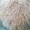 長い毛の羊皮の実質の巻き毛のヒツジの毛皮の枕モンゴルのlambswoolのクッション サプライヤー
