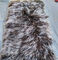 長い毛の巻き毛のモンゴルのヒツジの毛皮のクッションのチベットのLambswoolの毛皮の投球枕 サプライヤー