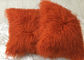 長いモンゴルの羊皮の枕2はチベットの子ヒツジの毛皮のクッションの枕カバーにある調子を与えました サプライヤー