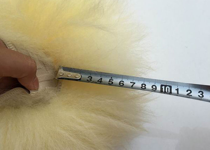 羊皮のカー ウォッシュのミットの長い毛の実質のオーストラリアのラムズウール車のクリーニングの手袋