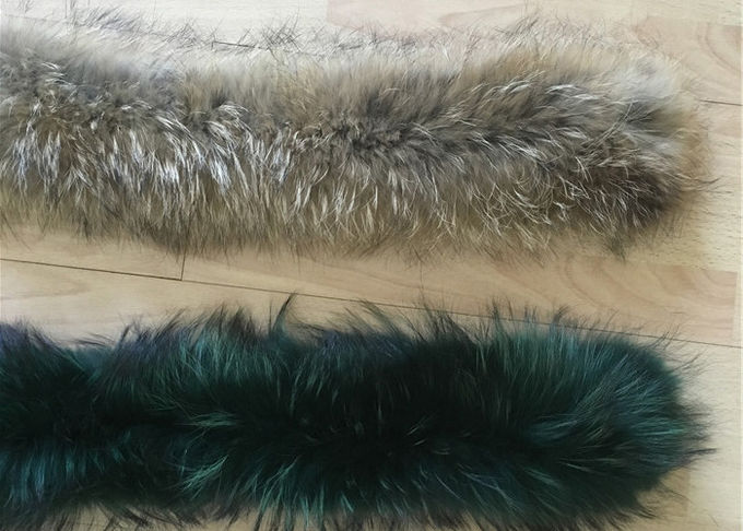 コートのフード、防風のアライグマの毛皮の毛皮のためのアライグマの毛皮の首つばのスカーフ 