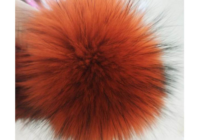 大きく取り外し可能なアライグマのフードのトリム、自然な色のオーバーコートの毛皮つば 