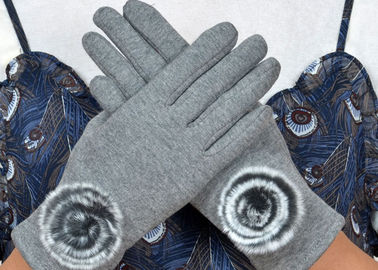 中国 暖かい極度の柔らかい電話友好的な手袋、スマートな接触のショートメッセージを送る冬の手袋  サプライヤー