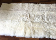 大型オーストラリアの羊皮の敷物のカスタム デザインのハンドメイドの長方形の形