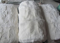 家の織物の防風実質のレックスのウサギの皮は冬のコートのライニングのために暖まります