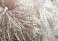 本物モンゴルの羊皮/Lambskinは毛皮の皮の毛皮の投球敷物赤面します