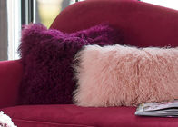 モンゴルの子ヒツジの毛皮の枕、腰神経のモンゴルのチベットの羊皮の枕