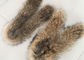 自然な色のアライグマの毛皮つばの未加工皮衣服/家の織物のための等級70 - 105cm サプライヤー