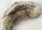 防風70*20cmのサイズのアライグマの取り替えの毛皮つばは衣服のために暖まります サプライヤー