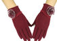 プラシ天の女性型のタッチ画面の多用性がある手袋屋外冬の間40-60cm サプライヤー